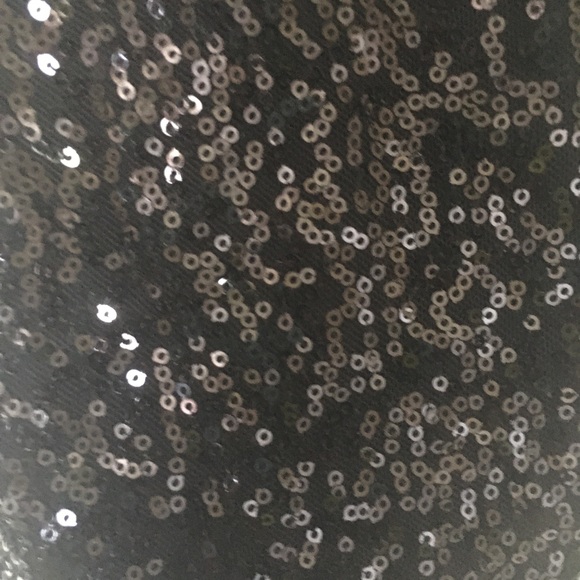 Y2k INC International Concepts black sequin tank top - Picture 5 of 5